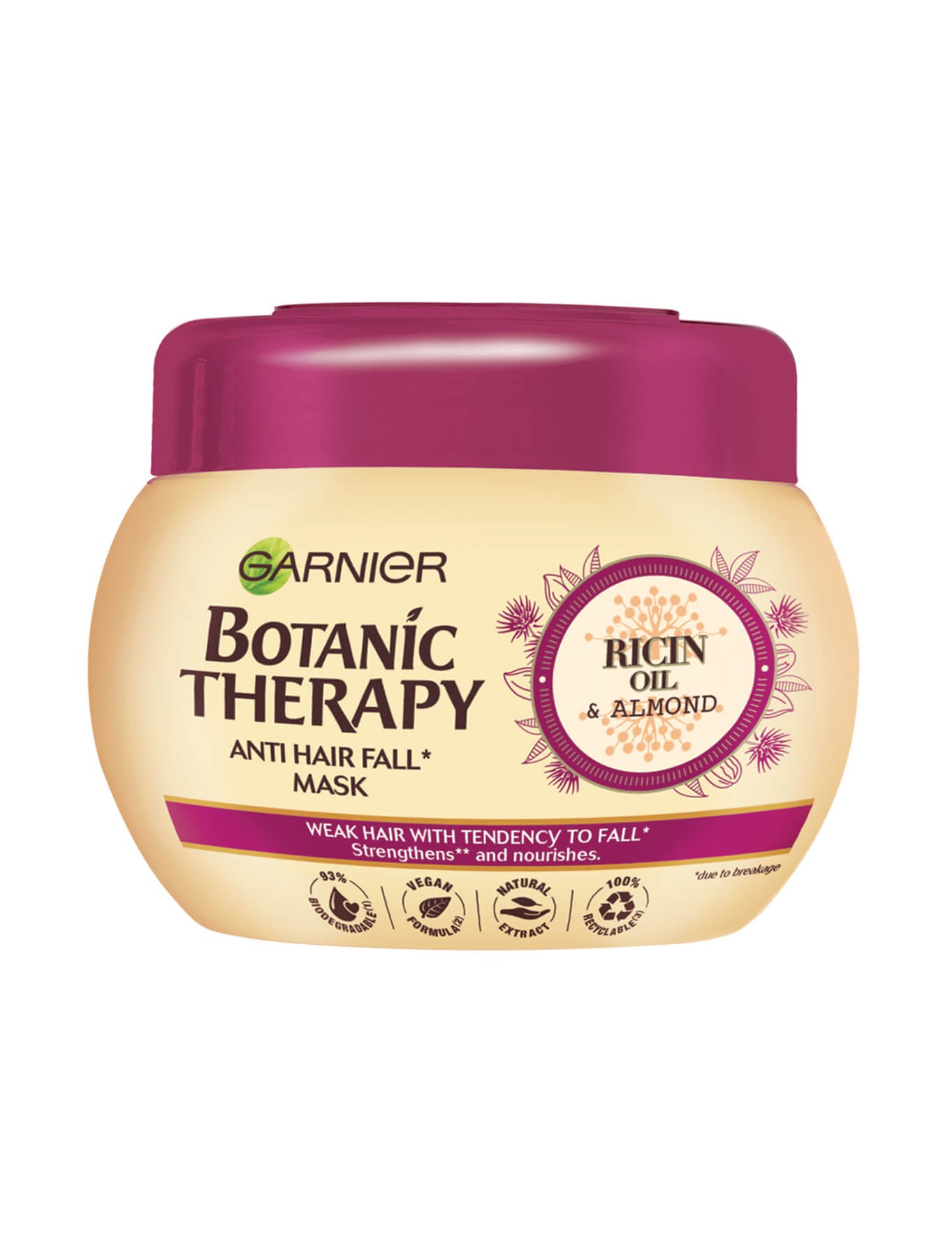 Botanic Therapy Ricin Oil & Almond Maska